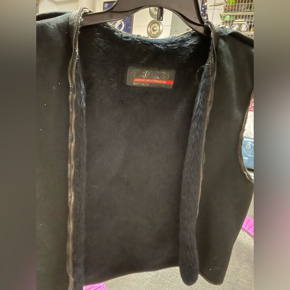 Vintage Brooks 1980 leather jacket - Picture 4 of 5